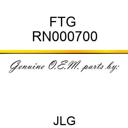 FTG  RN000700
