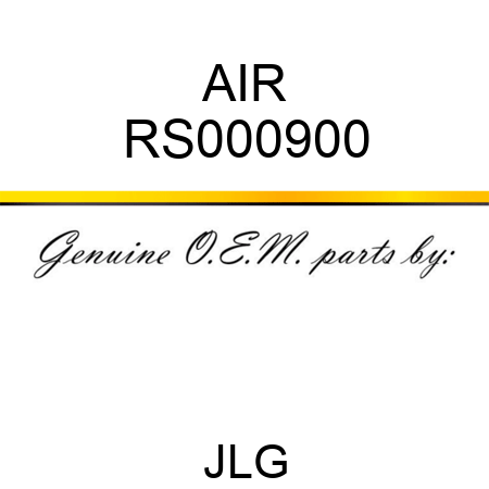 AIR RS000900