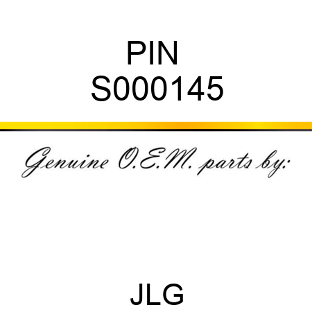 PIN  S000145