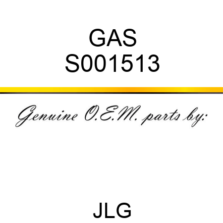 GAS S001513
