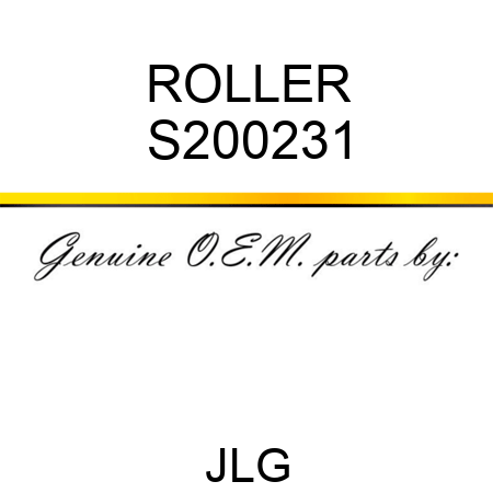 ROLLER S200231