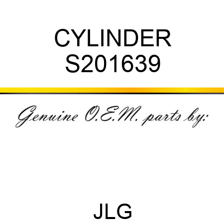 CYLINDER S201639