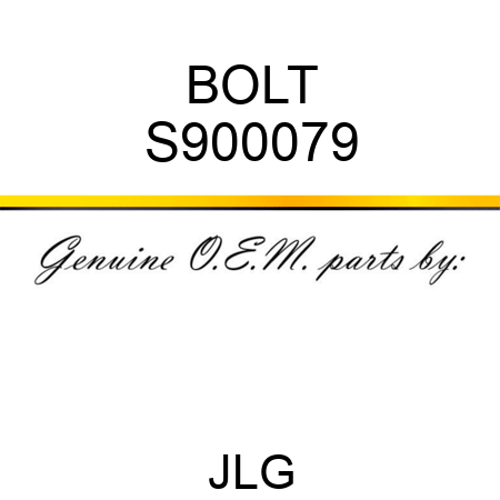 BOLT S900079