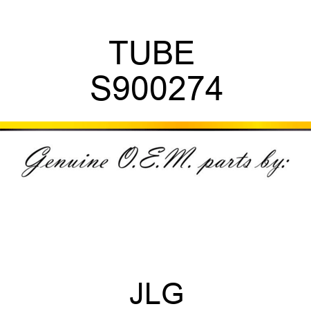 TUBE  S900274