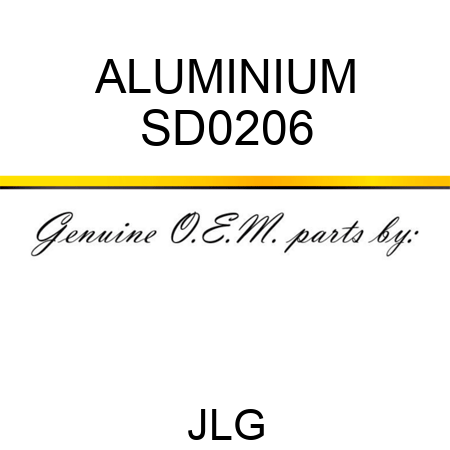 ALUMINIUM SD0206