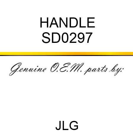 HANDLE SD0297