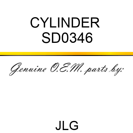 CYLINDER  SD0346