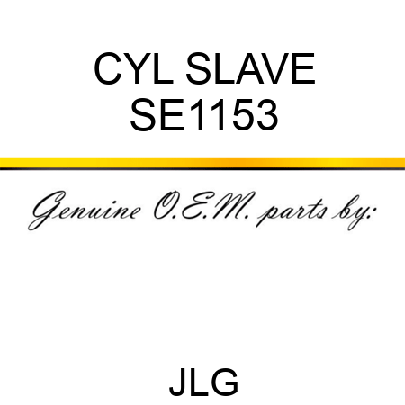 CYL SLAVE SE1153