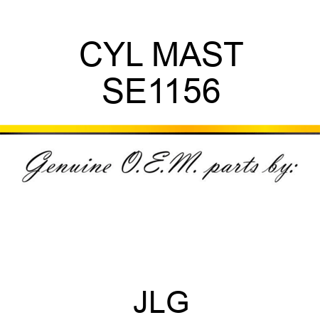 CYL MAST SE1156