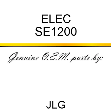 ELEC SE1200