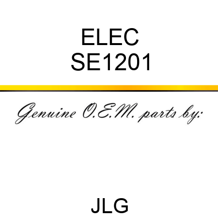 ELEC SE1201