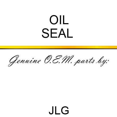 OIL SEAL 
