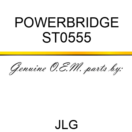 POWERBRIDGE ST0555