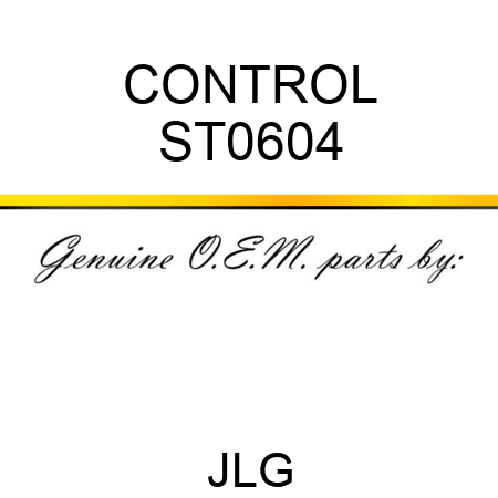 CONTROL ST0604