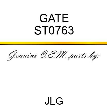 GATE ST0763