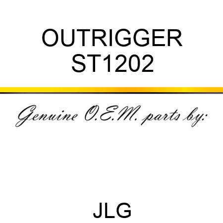 OUTRIGGER ST1202
