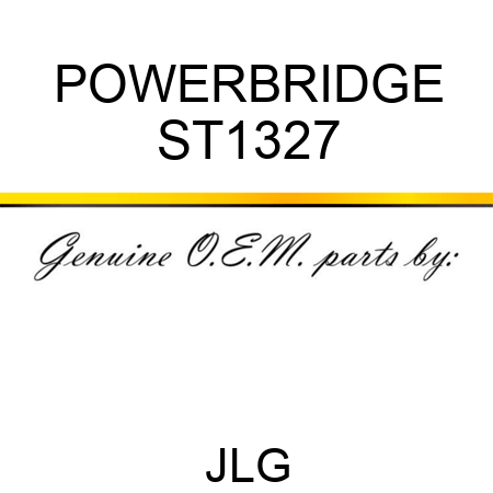 POWERBRIDGE ST1327