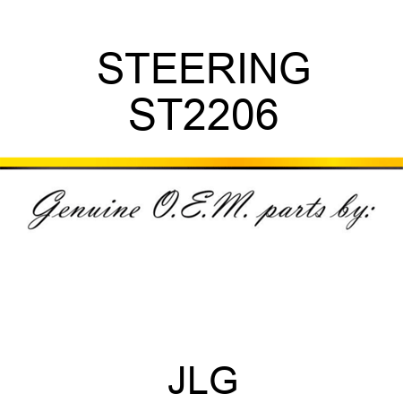 STEERING ST2206