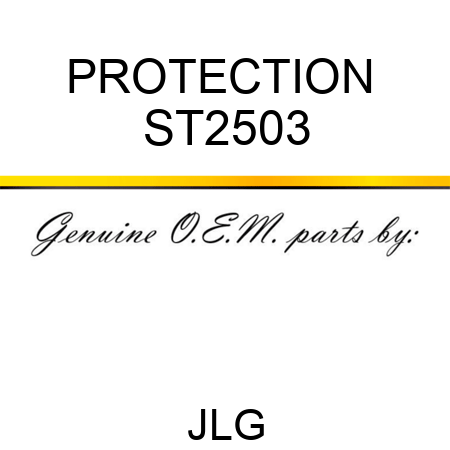 PROTECTION  ST2503