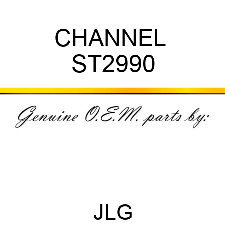 CHANNEL  ST2990