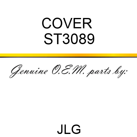 COVER  ST3089