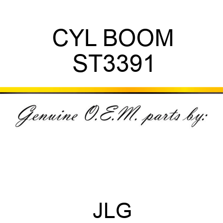 CYL BOOM ST3391