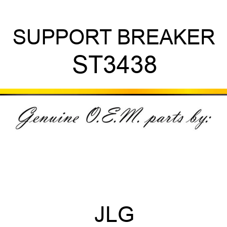 SUPPORT BREAKER ST3438