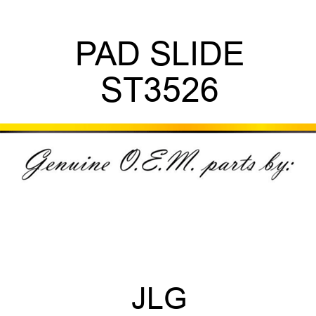 PAD SLIDE ST3526