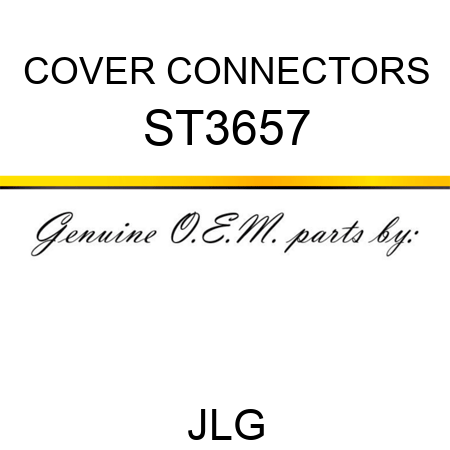COVER CONNECTORS ST3657