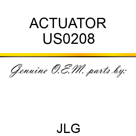 ACTUATOR US0208
