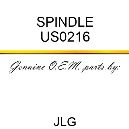 SPINDLE US0216