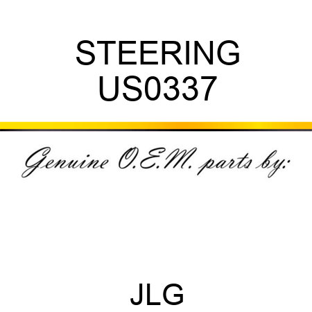 STEERING US0337