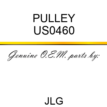 PULLEY US0460