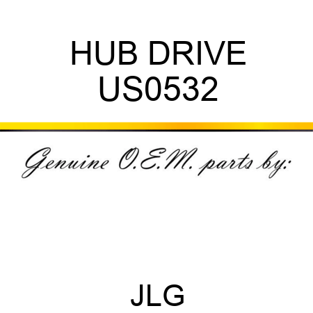 HUB DRIVE US0532