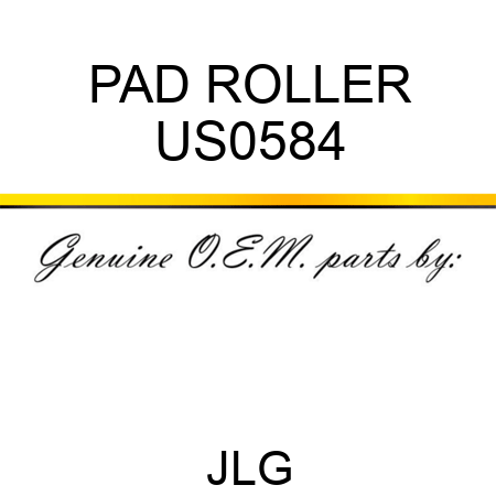 PAD ROLLER US0584