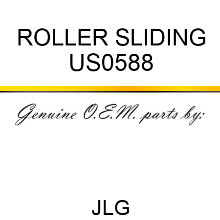 ROLLER SLIDING US0588