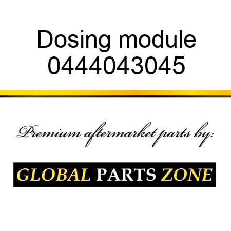 Dosing module 0444043045