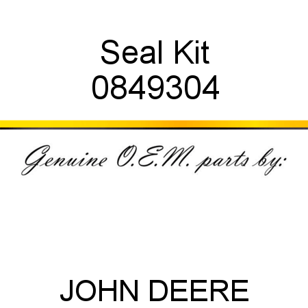 Seal Kit 0849304