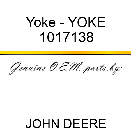 Yoke - YOKE 1017138