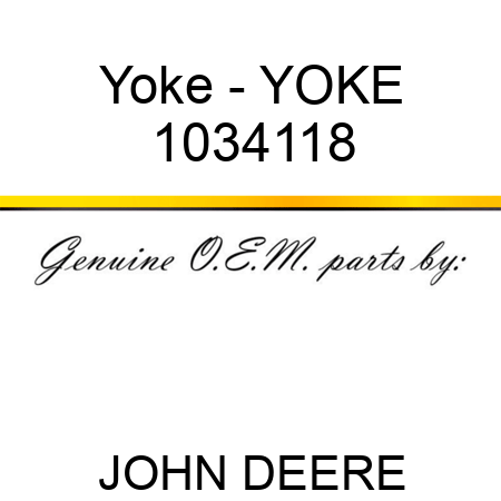 Yoke - YOKE 1034118