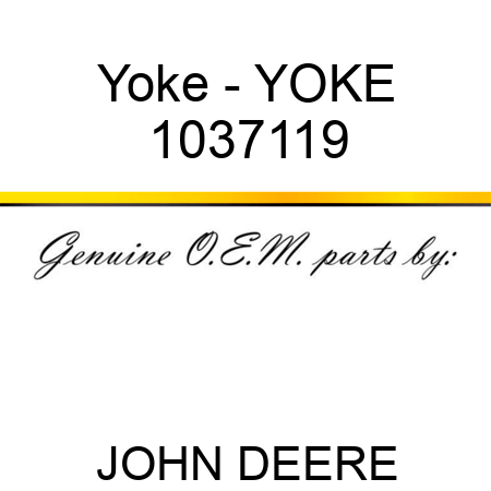 Yoke - YOKE 1037119
