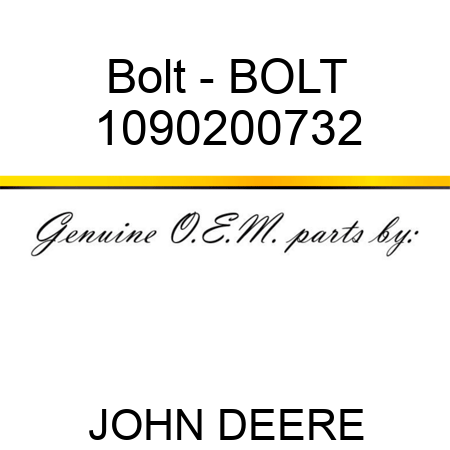 Bolt - BOLT 1090200732