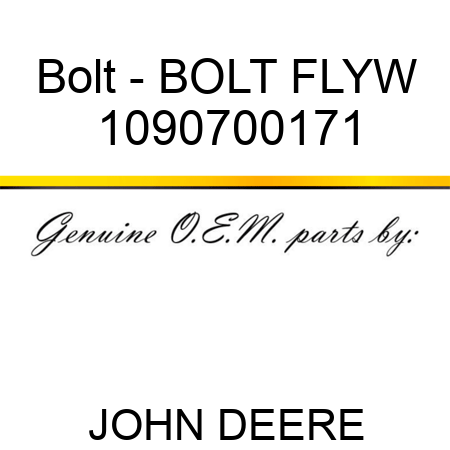 Bolt - BOLT, FLYW 1090700171