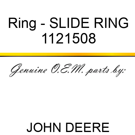 Ring - SLIDE RING 1121508
