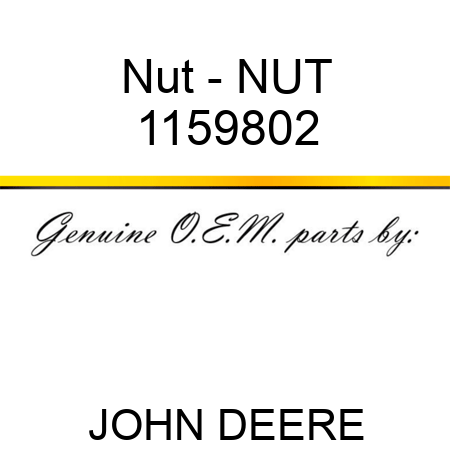 Nut - NUT 1159802