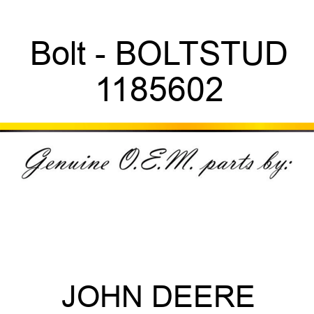 Bolt - BOLTSTUD 1185602
