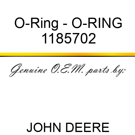 O-Ring - O-RING 1185702