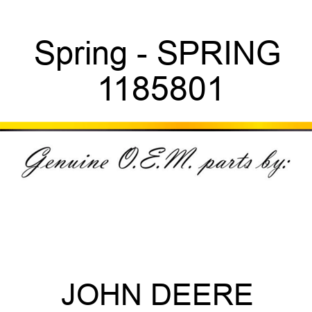 Spring - SPRING 1185801