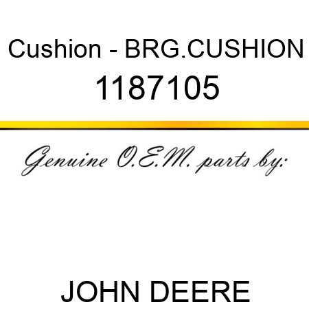 Cushion - BRG.CUSHION 1187105