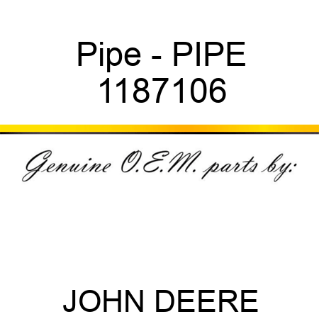 Pipe - PIPE 1187106